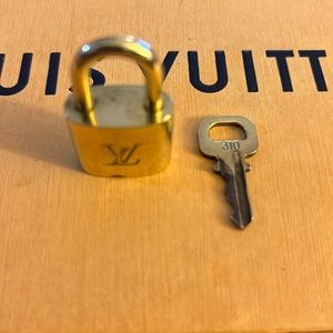 No 310 LV Padlock with one key